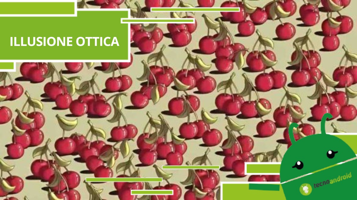 Illusione Ottica, trovare il pomodoro tra le ciliegie è una missione quasi impossibile
