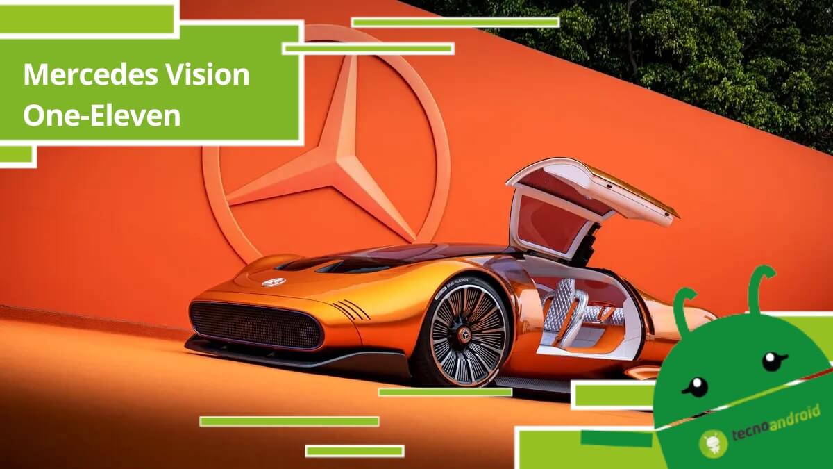 Mercedes Vision One-Eleven, la rivoluzione elettrica ha il nome della storica C111
