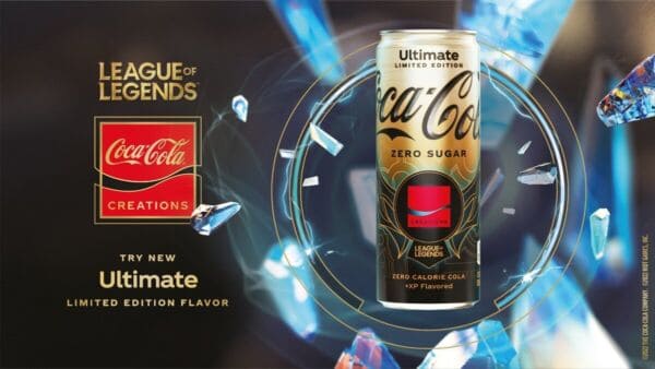 Coca Cola lancia la prima bevanda per il gaming in collaborazione con League Of Legends
