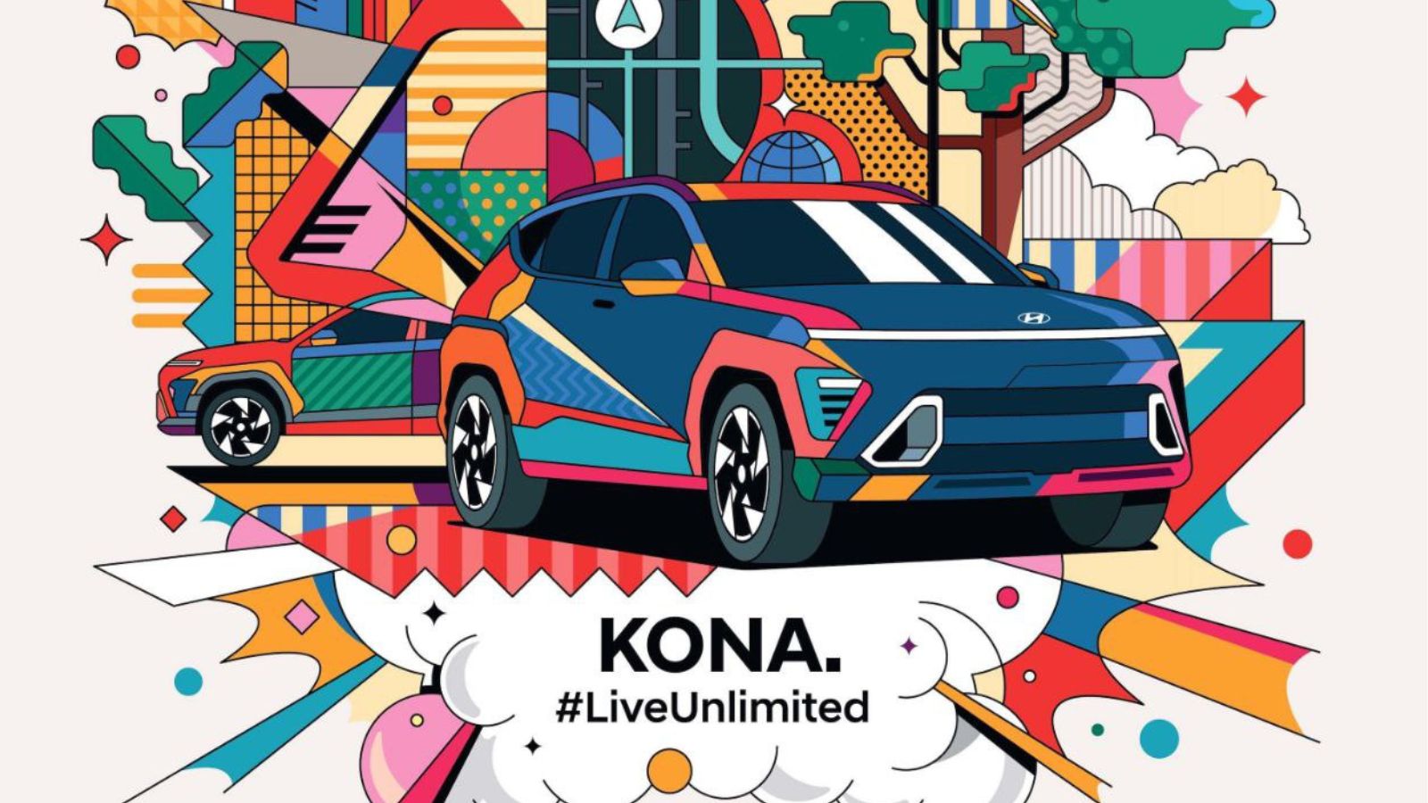 Hyundai, inaugurata a Milano l'installazione Kona Unlimited Box