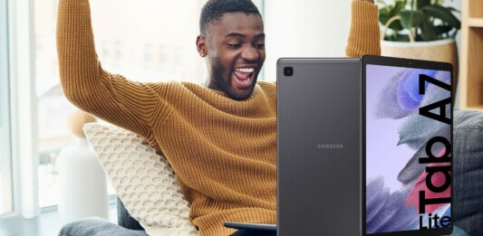 Samsung Galaxy Tab A7 Lite a 100€, il tablet su Amazon ha un PREZZO IRRISORIO