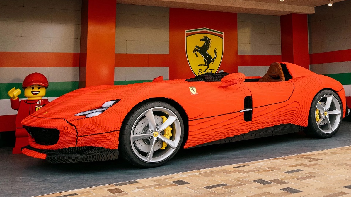 Ferrari, Monza SP1, LEGO, LEGOLAND