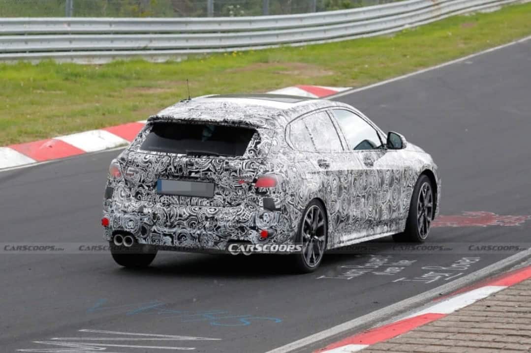 Bmw serie 1 foto spia 1
