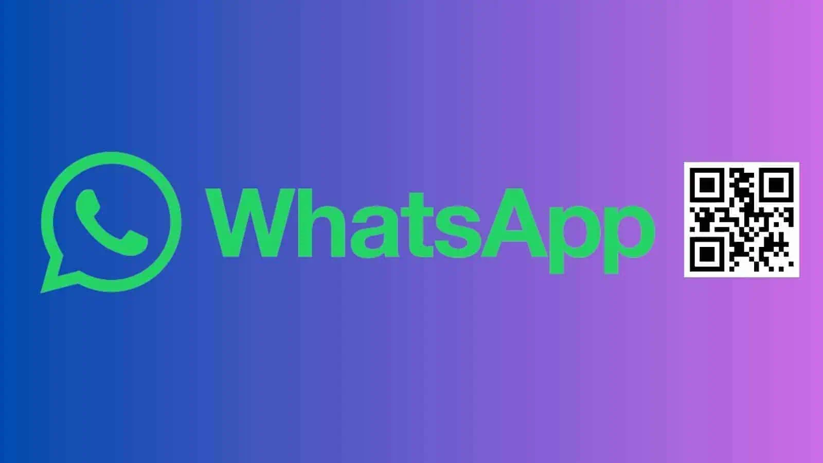 Whatsapp QR code