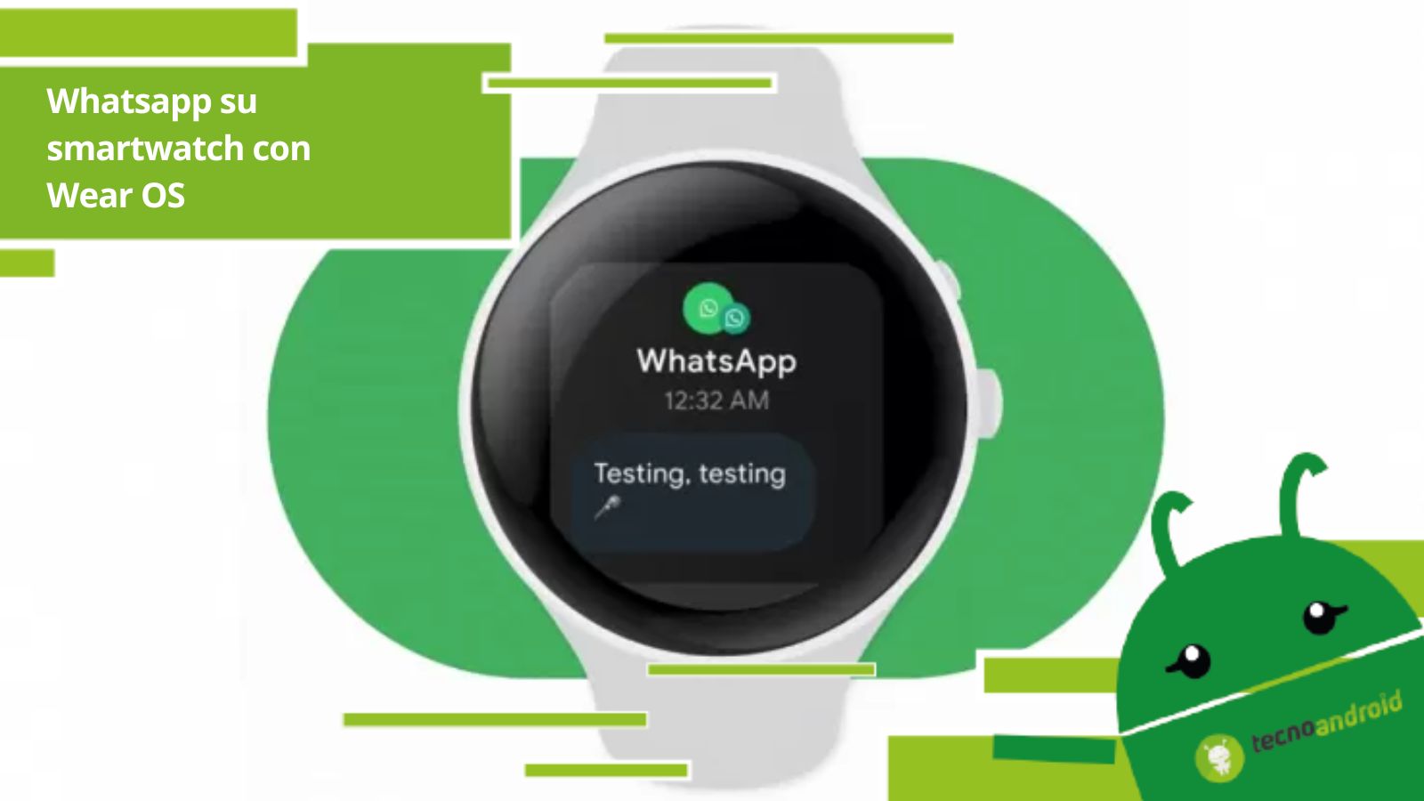 WhatsApp, l'app sbarca su tutti gli smartwatch con Wear OS