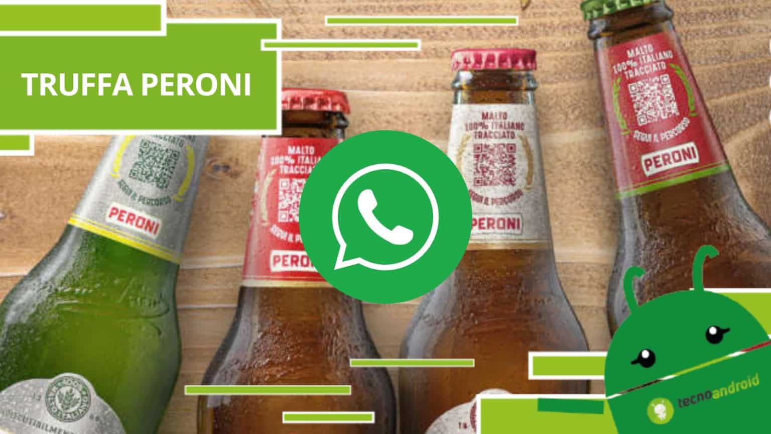 Whatsapp, è tornato il concorso che ti regala un mini frigo Peroni ma è una truffa