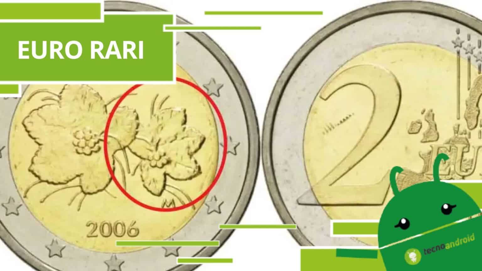 Euro rari, i 2 Euro con i fiori valgono più di 100 mazzi di rose rosse
