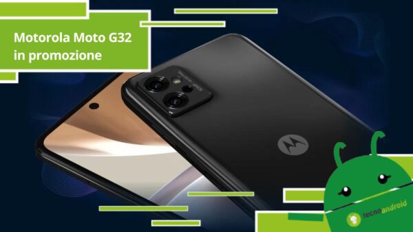 Motorola Moto G32, su Amazon è a metà prezzo ma ancora per poco