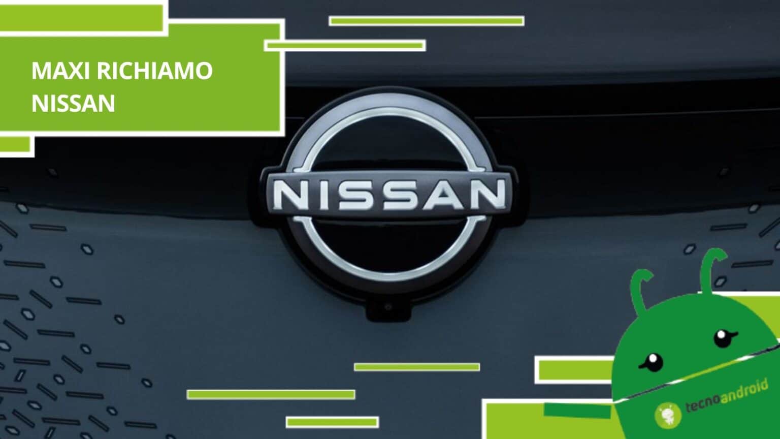 Maxi richiamo Nissan, ritirate più di un milione di auto difettate