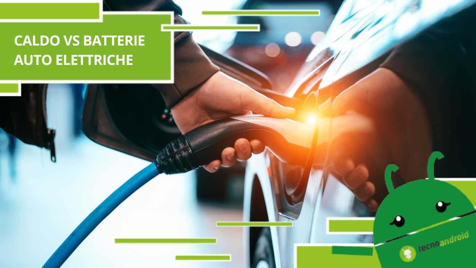 Auto elettriche, con questo caldo asfissiante le vetture hanno meno autonomia