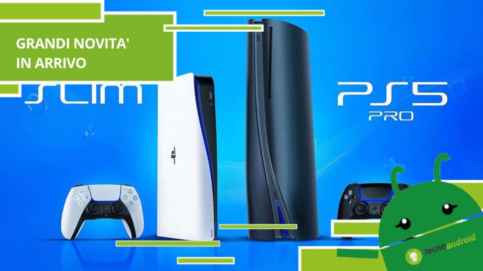 PS5 Slim, l'arrivo della console "tascabile" forse è previsto per il mese di Agosto