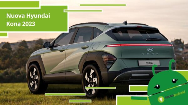 Nuova Hyundai Kona 2023, rivoluzione nel design e tecnologia avanzata a partire da 23mila euro