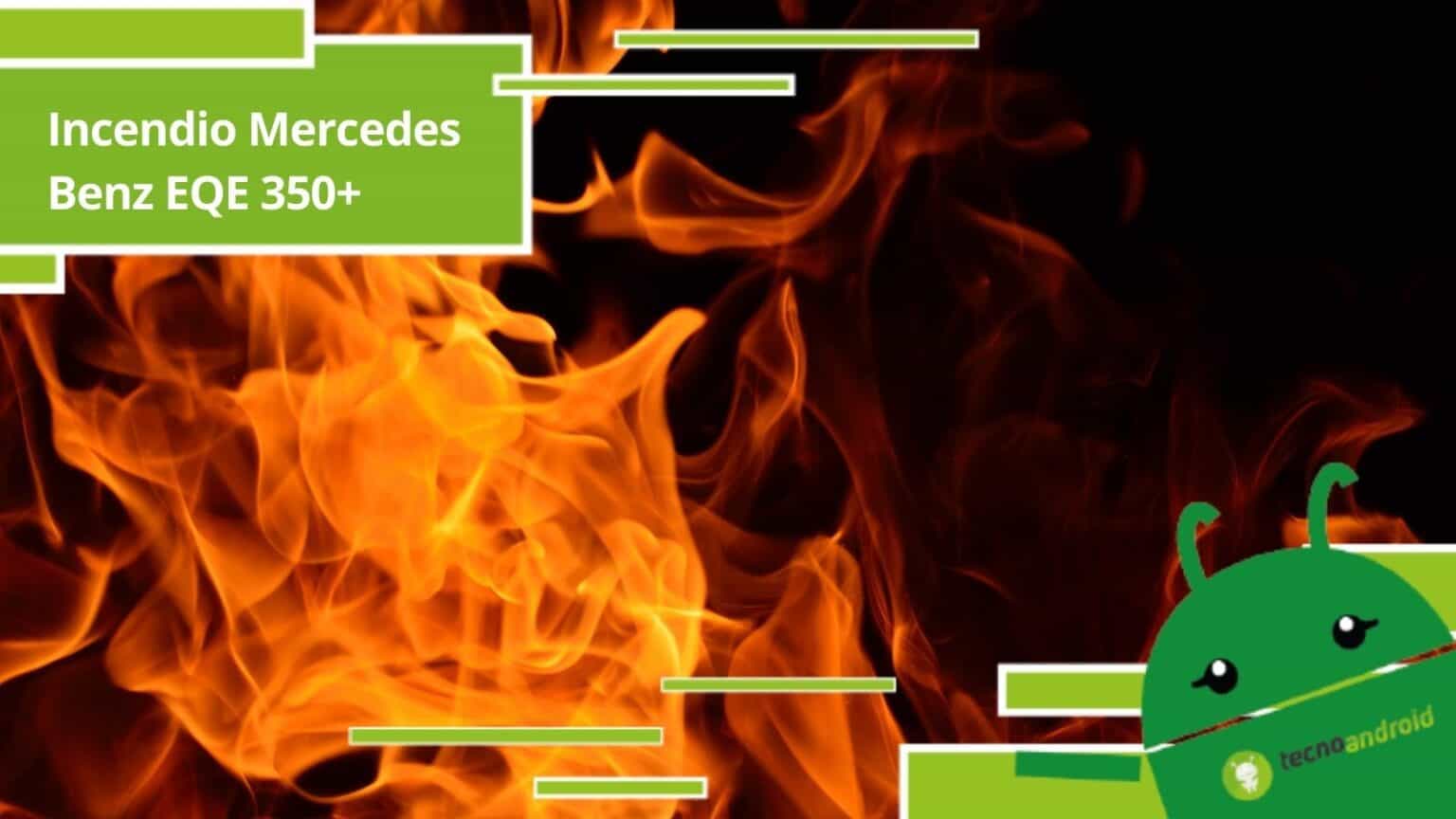Mercedes Benz EQE 350+, azienda accusata di incendio dei veicoli