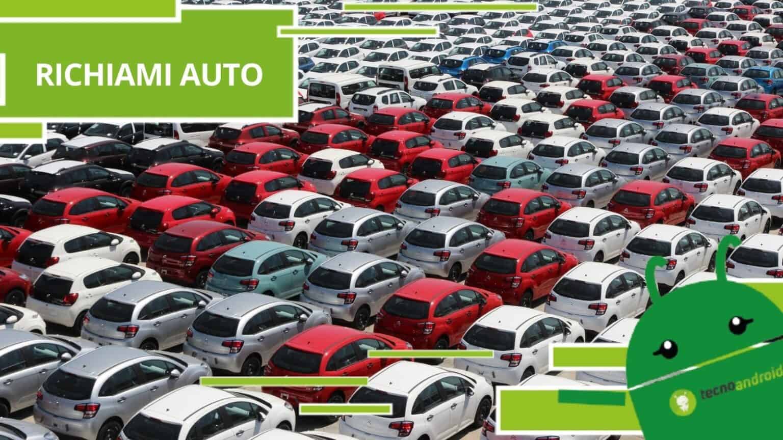 Richiami Auto, alcuni tra i marchi più noti sono stati ritirati per problemi di fabbricazione