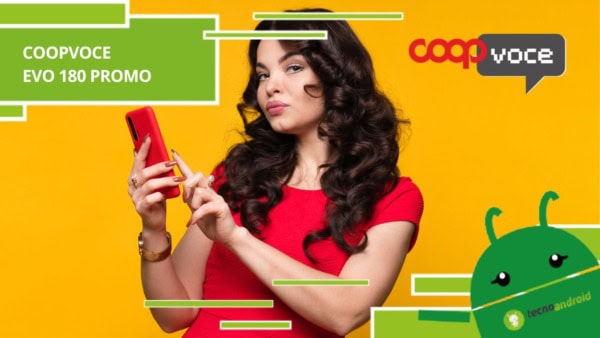 CoopVoce, Evo 180 Promo costa solo 8 euro ed offre un'infinità di minuti e Giga