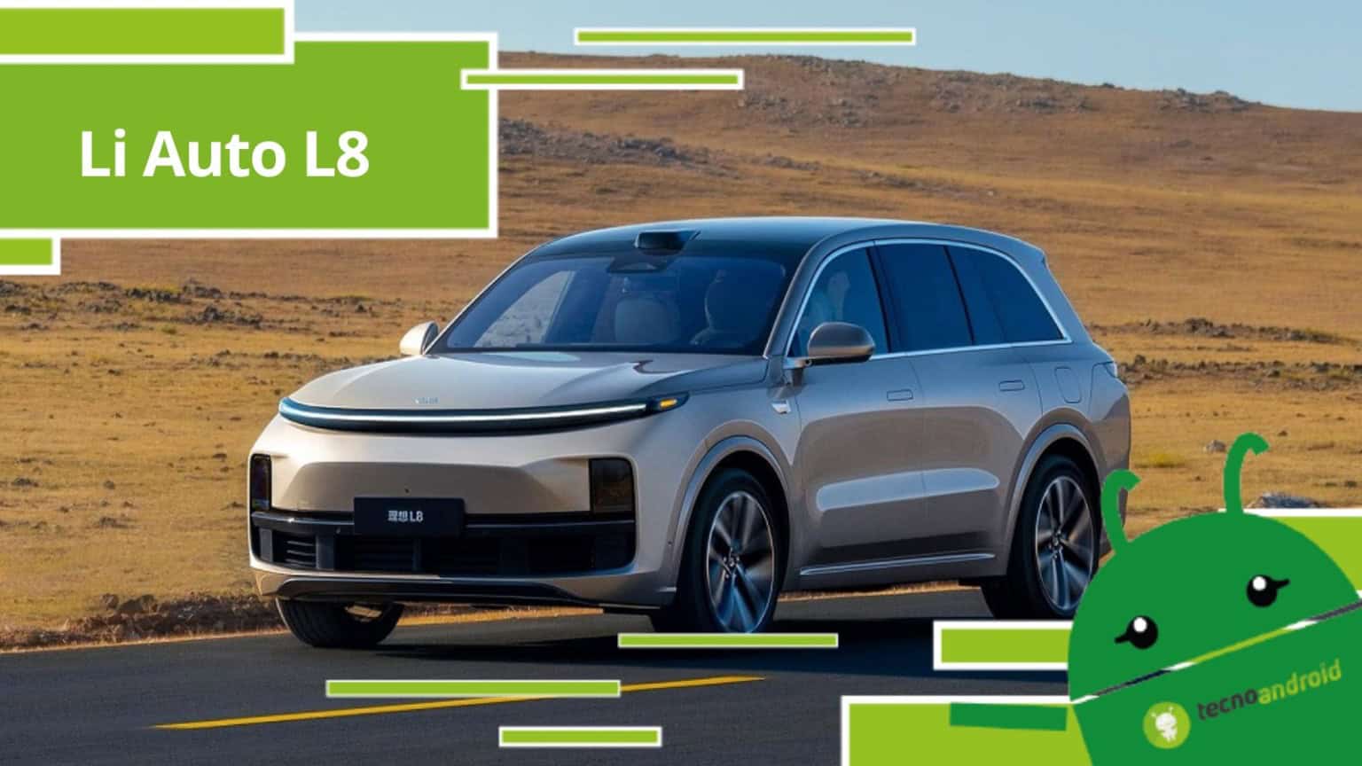 Li Auto L8 - il nuovo modello arriva dalla Cina, costa poco ed è di ottima qualità