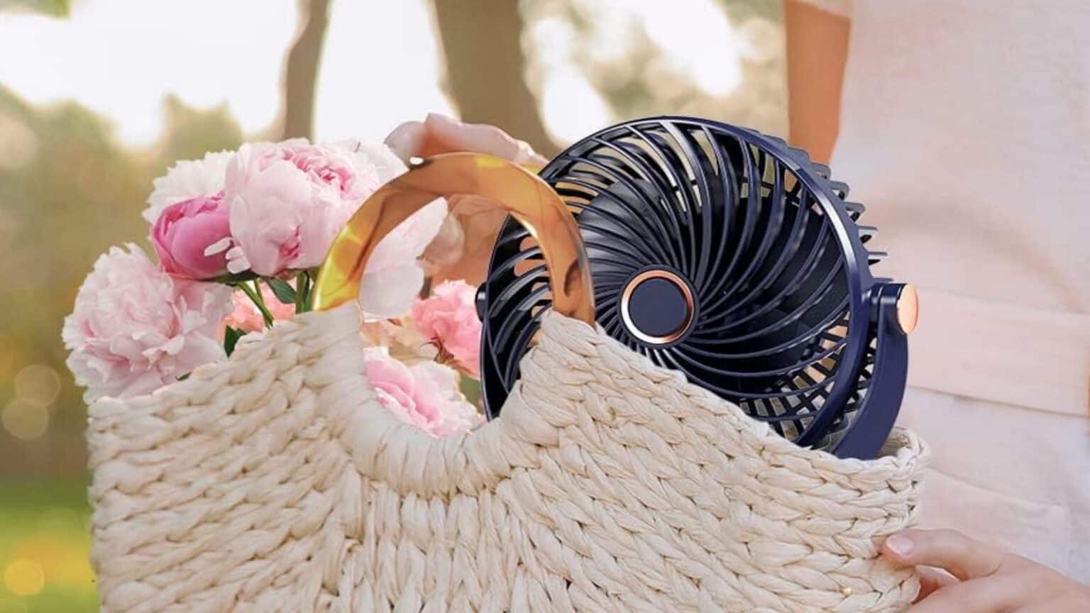 Mubarek Ventilatore Portatile
