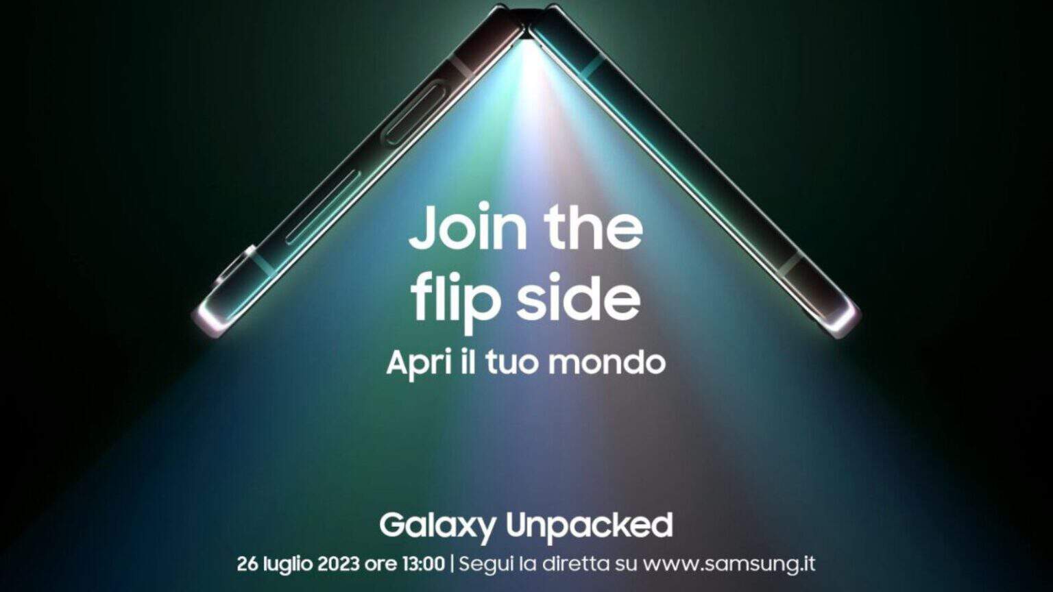 Samsung Galaxy Unpacked, il teaser che annuncia l'evento del 26 Luglio