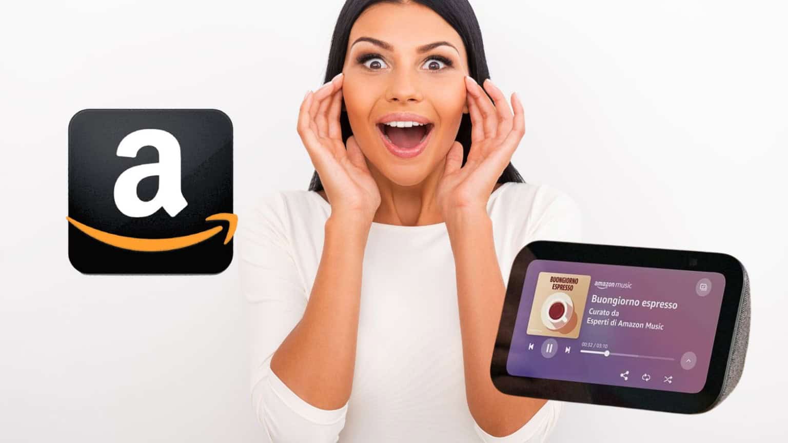 Amazon Echo Show 5 in REGALO, correte subito ad averlo GRATIS