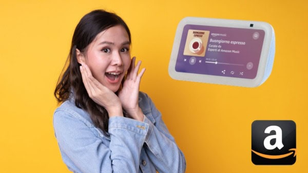 Amazon regala Echo Show 5 a tutti, solo oggi è completamente GRATIS