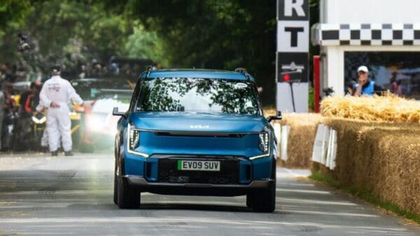 Kia EV9, la sua prima comparsa in Europa al Goodwood Festival of Speed