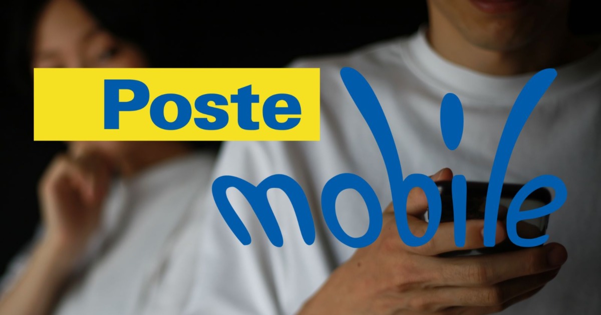 PosteMobile, attivate subito l'offerta da 8€ con tanti GIGA in 4G+