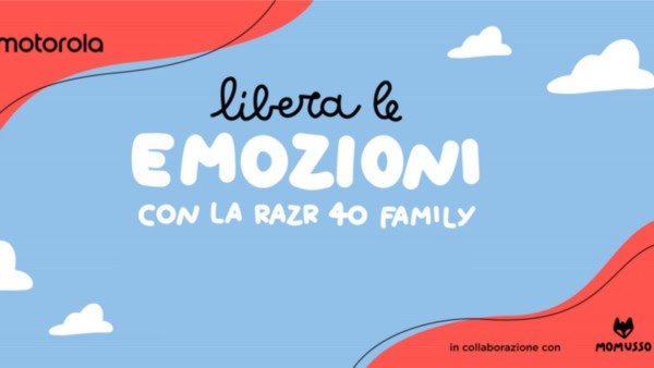 Motorola presenta "Libera le emozioni", il progetto realizzato con Momusso