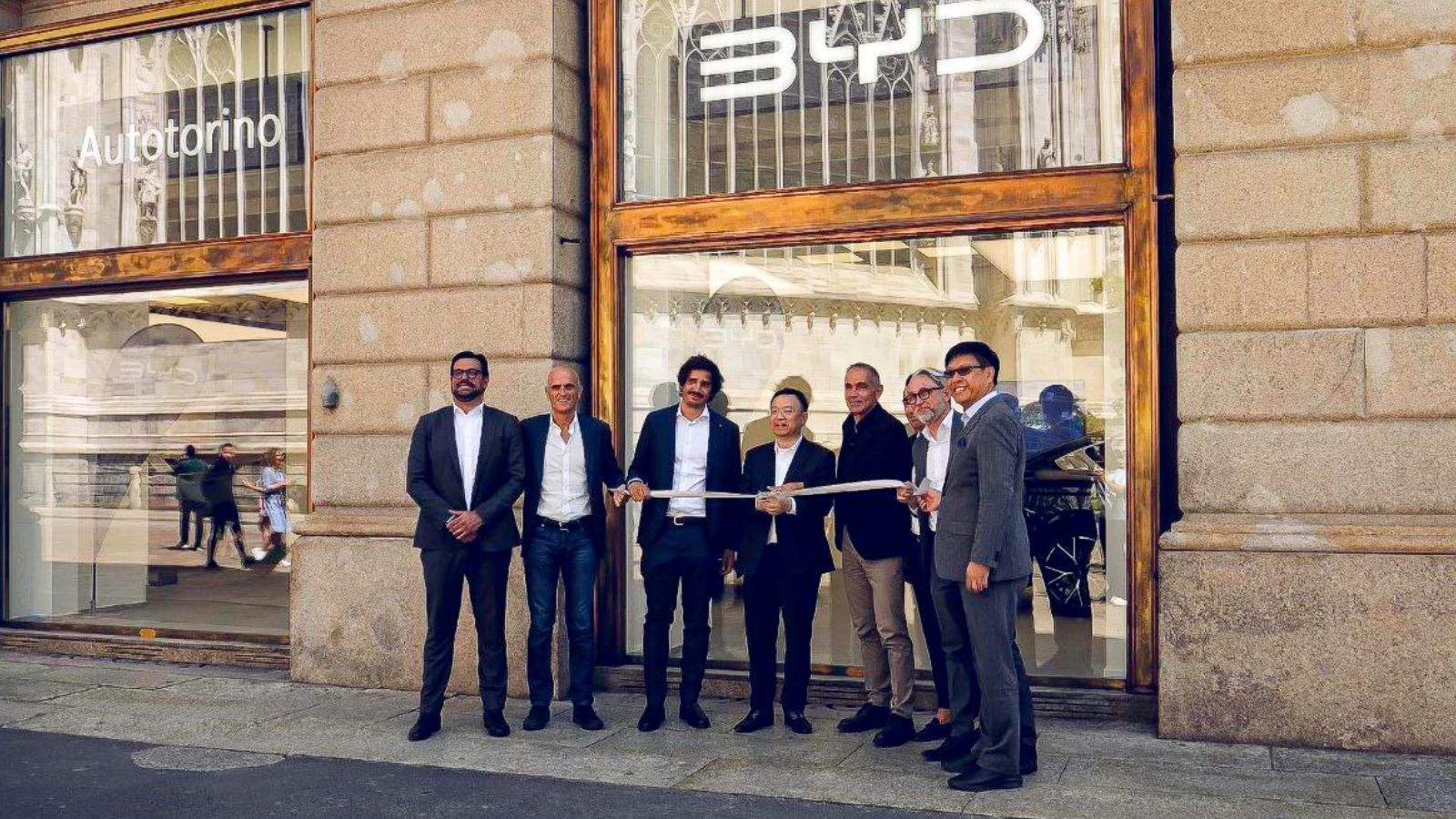 BYD e Autotorino assieme per un nuovo store vicino al Duomo di Milano