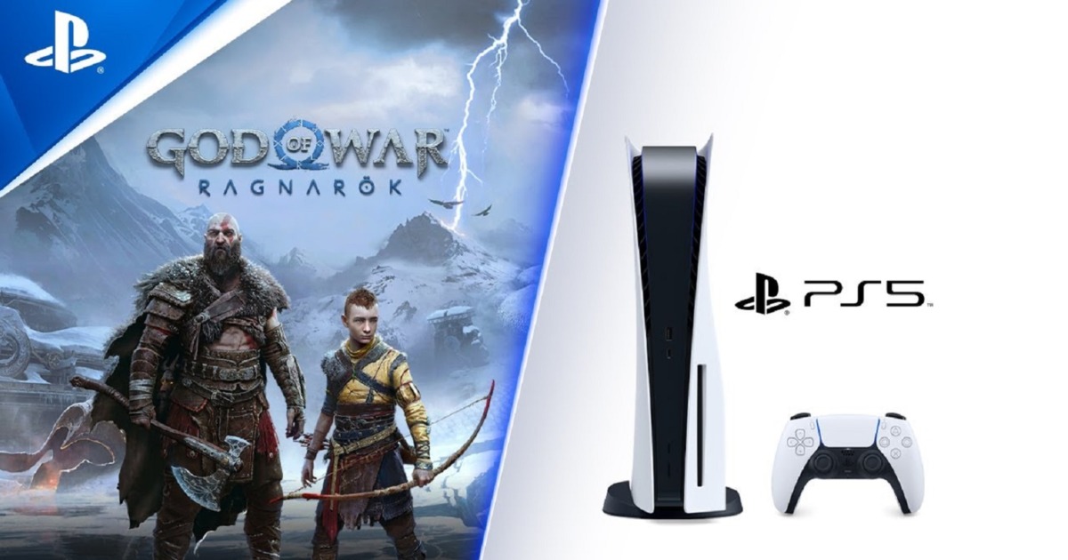 PlayStation 5 Standard Console + God of War Ragnarök