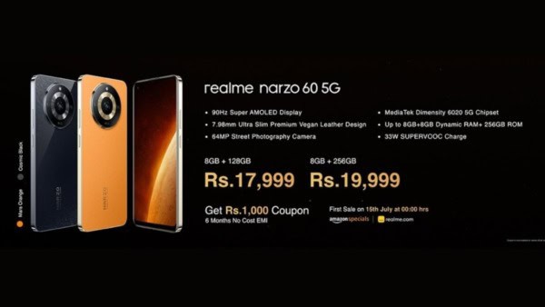Realme Narzo 60 60 Pro ufficiali