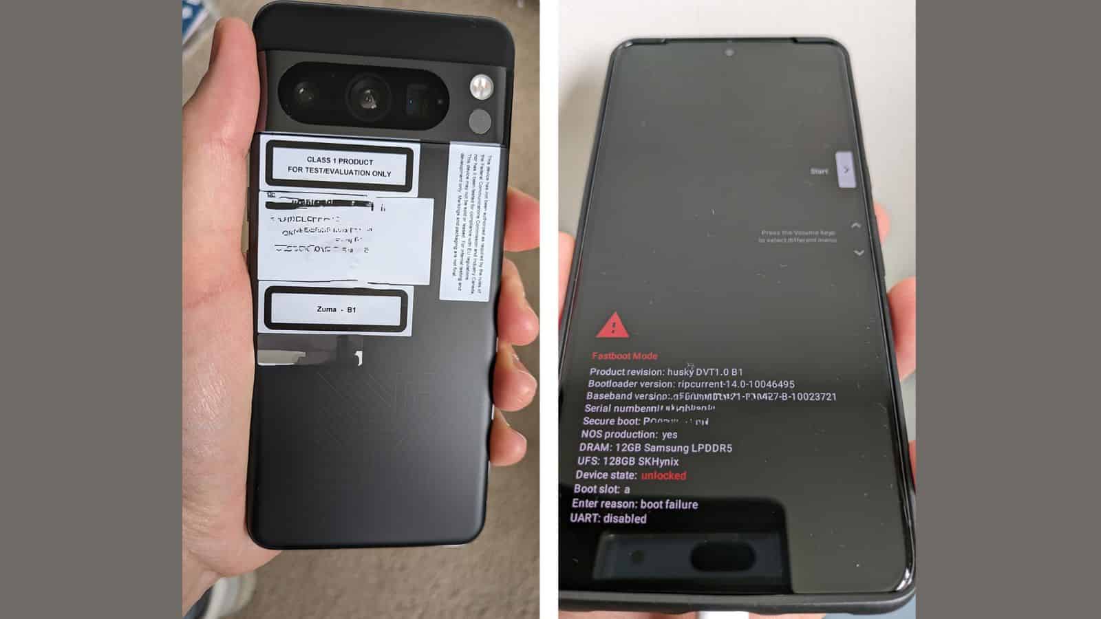 Google Pixel - dettaglio Google