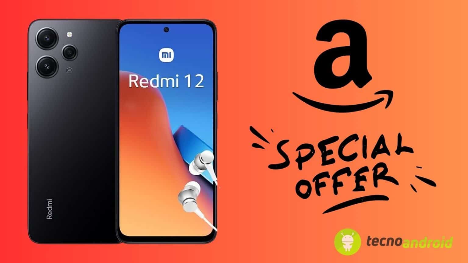 Redmi 12 Amazon offerta