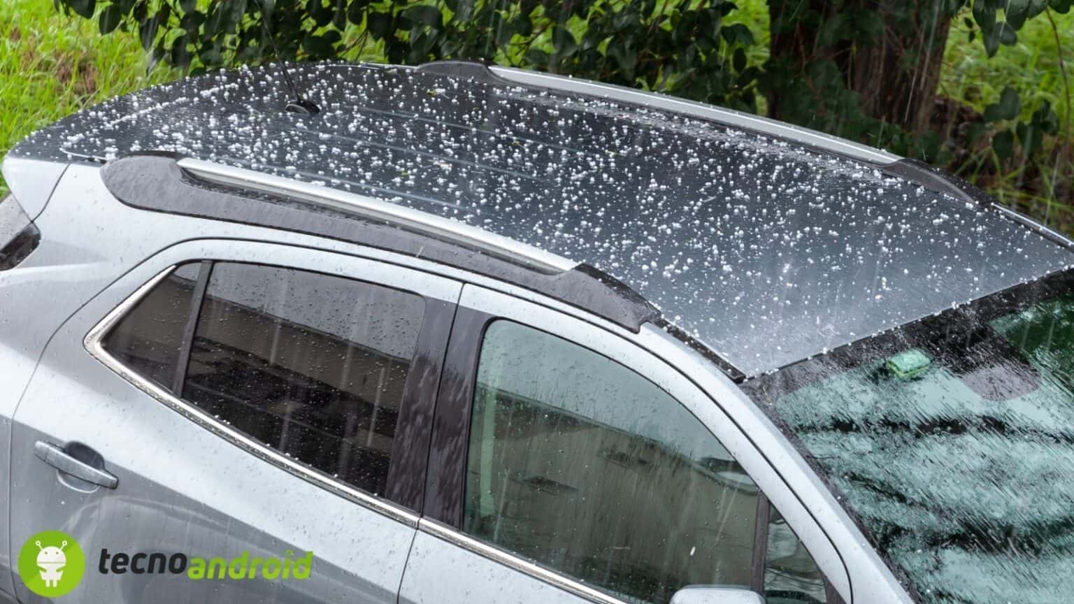 Proteggere l'auto dalla grandine