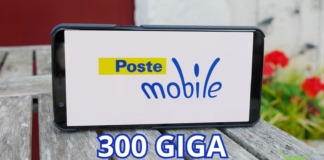 Poste Mobile 300 Giga