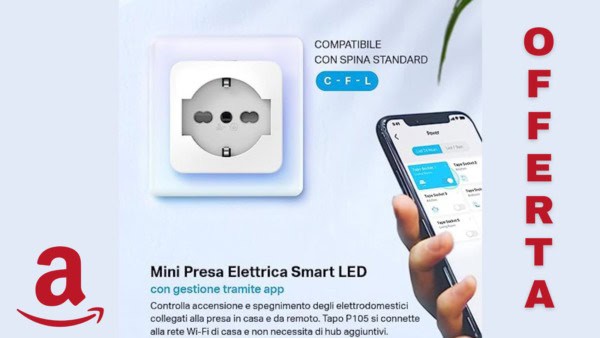 Offerta presa elettrica amazon