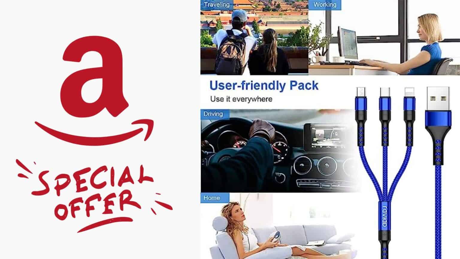 Multi Cavo Amazon Offerta