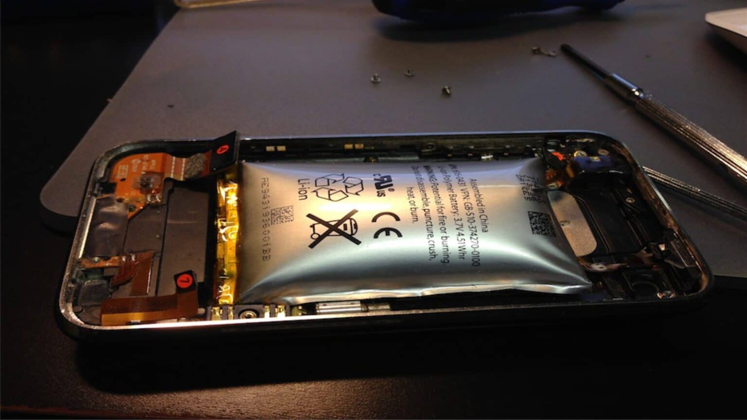 batteria smartphone