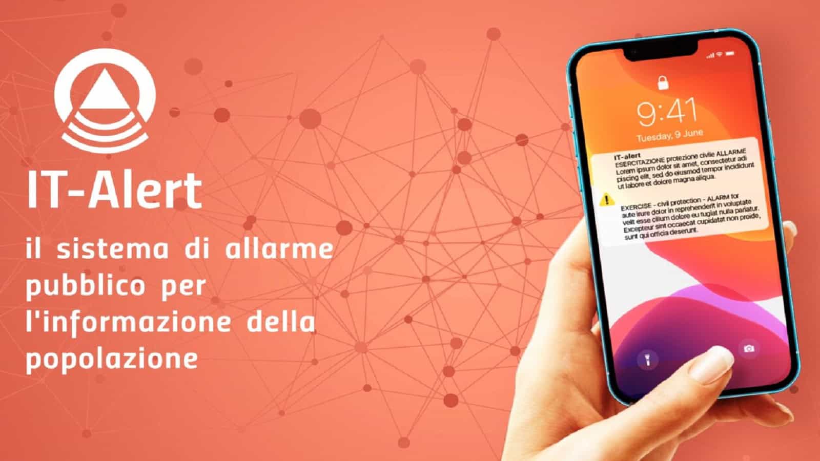 IT- Alert: terminato il primo set di test con l’Emilia Romagna