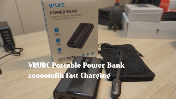 VRURC Power Bank 20000mAh