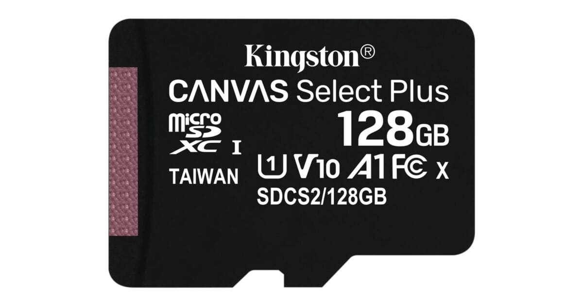 Kingston Canvas Select Plus SDCS2/128GB