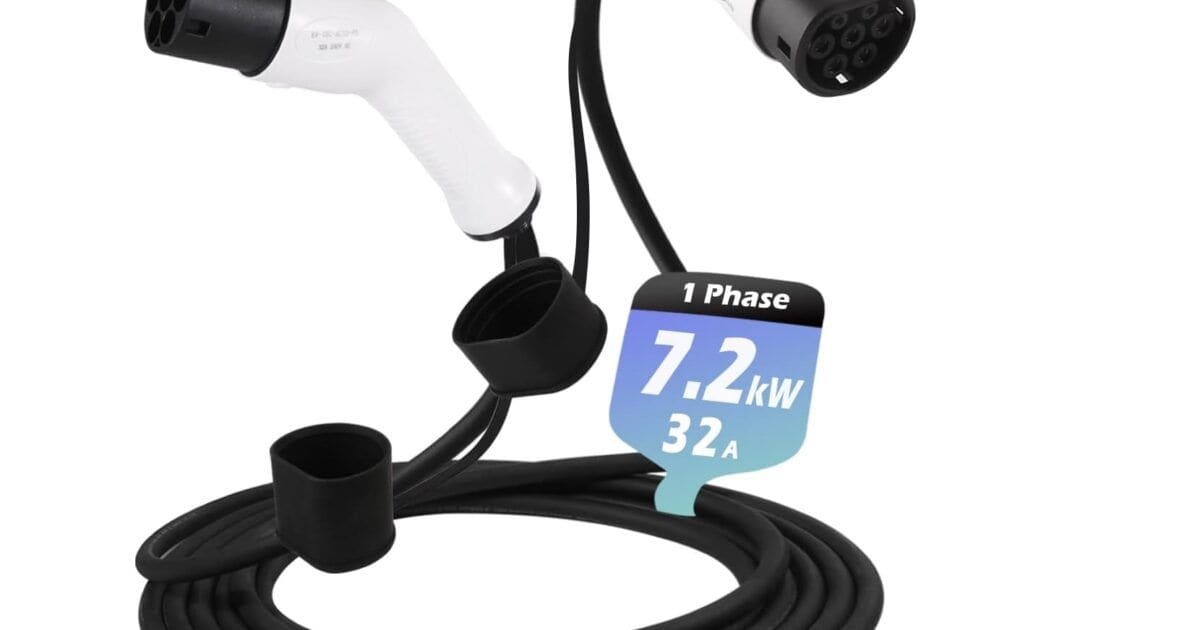 Supporto Parete Per Cavo Ricarica EV - Avvolgitore Universale Per Tipo 1 E 2, Grigio RAL7003 - Foto 9