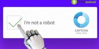 Non sono un Robot reCAPTCHA