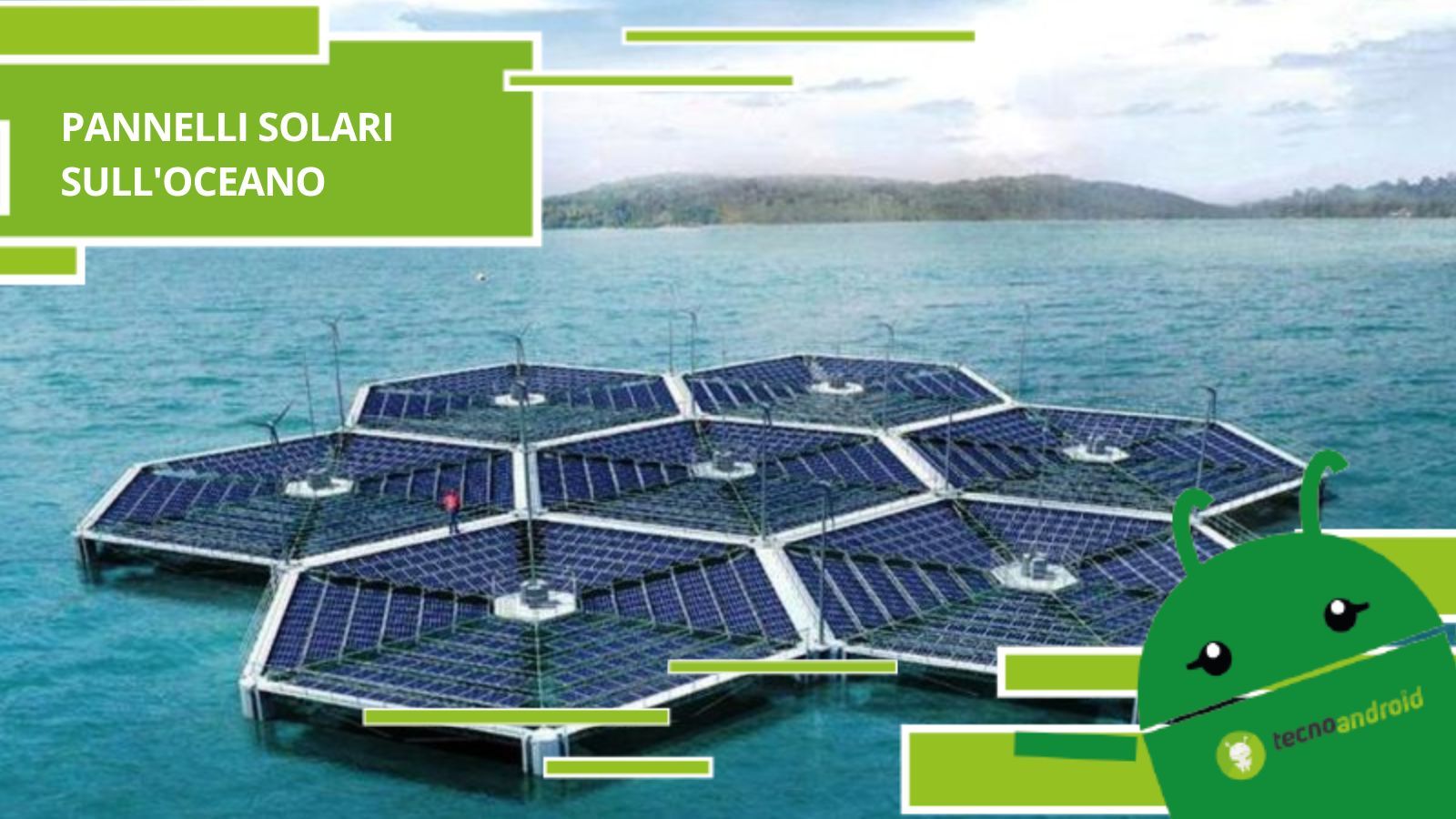 Pannelli solari sull'oceano, la chiave per l'energia infinita