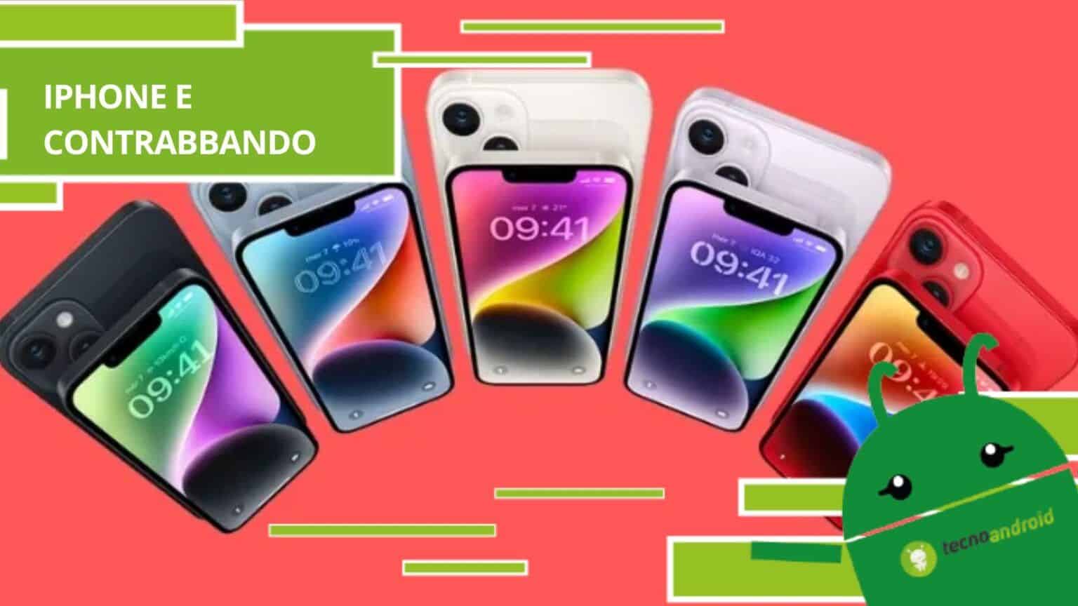 iPhone, scoperto uomo "vestito" di smartphone diretti al contrabbando