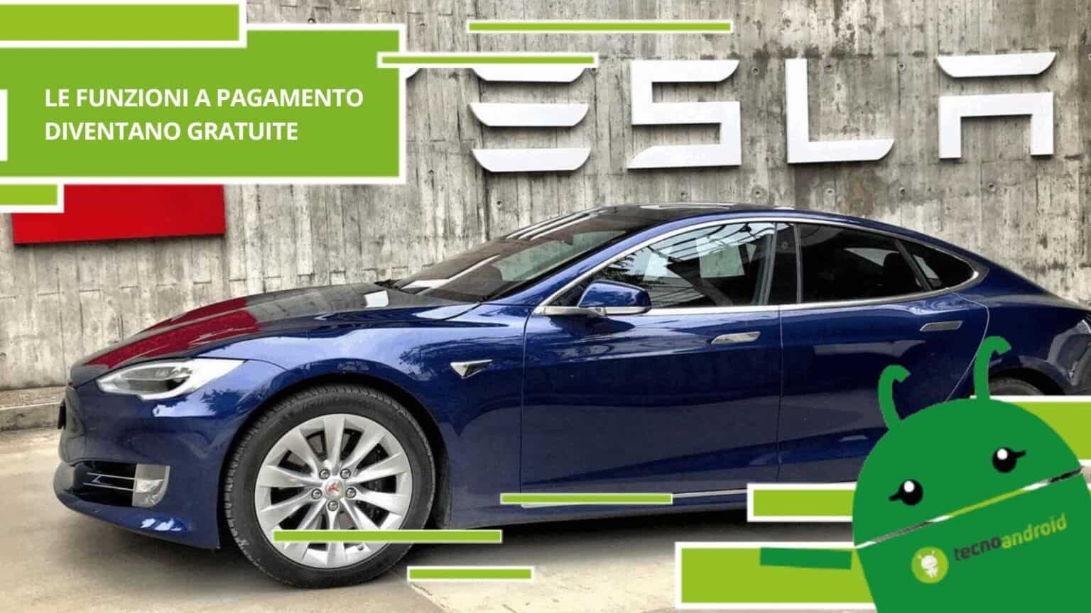 Tesla - le funzioni a pagamento sono diventate gratuite, ecco cosa è successo