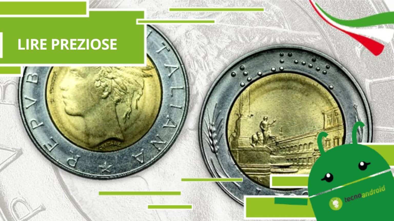 Lire preziose, quelle da 500 realizzate con due metalli diversi meriterebbero molto di più