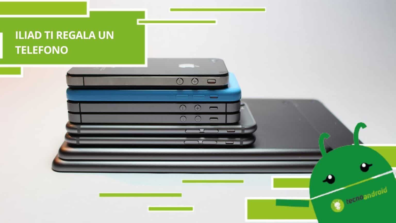 Iliad, la compagnia telefonica ti regala uno smartphone Apple