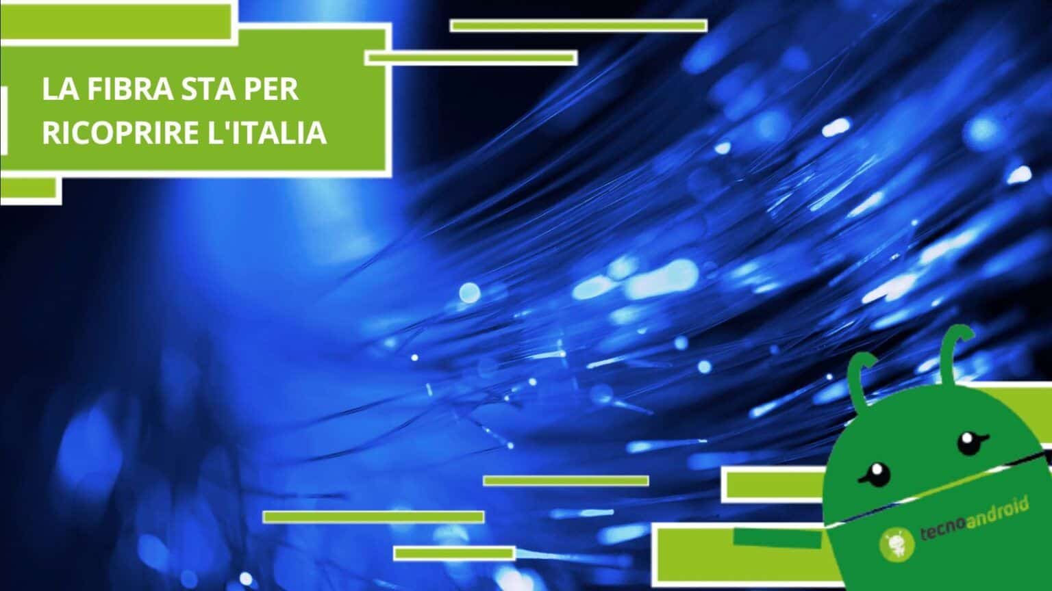 Fibra FTTH, presto arriverà anche nelle Aree bianche dell'Italia