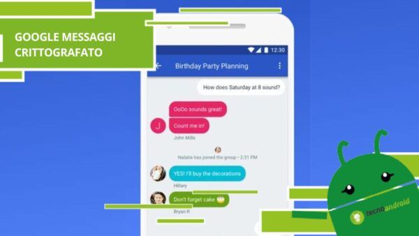 Google Messaggi, le Chat RCS ora sono blindate con la crittografia