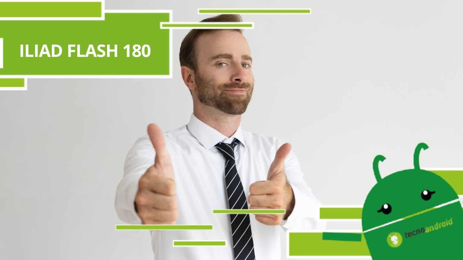 Iliad, avete meno di un mese per attivare Flash 180 a soli 10 euro